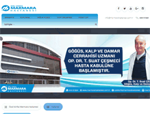 Tablet Screenshot of marmarahastanesi.com.tr